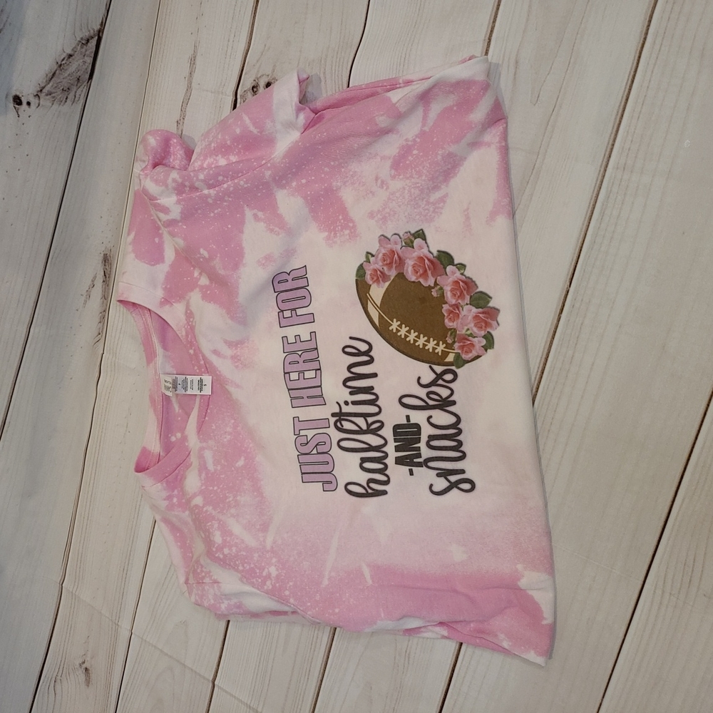 Halftime & Snacks - Sublimation bleached shirt